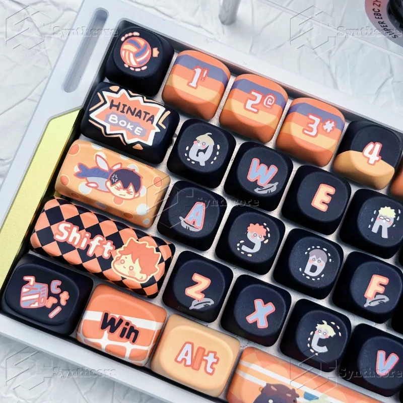 

Volleyball keycap MOA highly customized cute personality five-sided sublimation suitable wooting magnetic axis