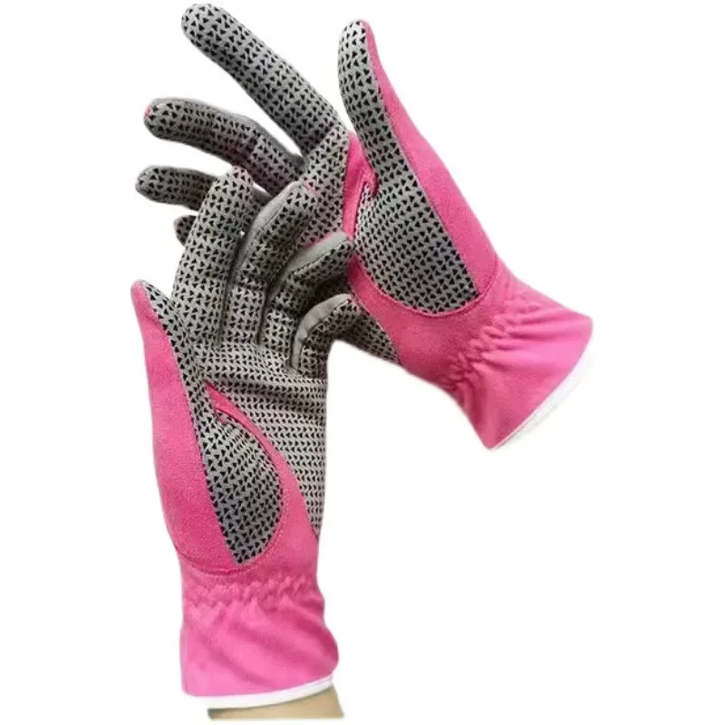 GOLF gloves women's muslin cloth sun protection breathable and wear-resistant