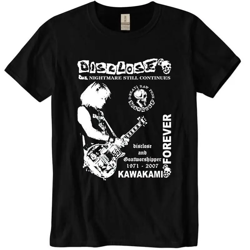 Disclose Kawakami Punk New Heavy Cotton T-shirt Available S-5XL