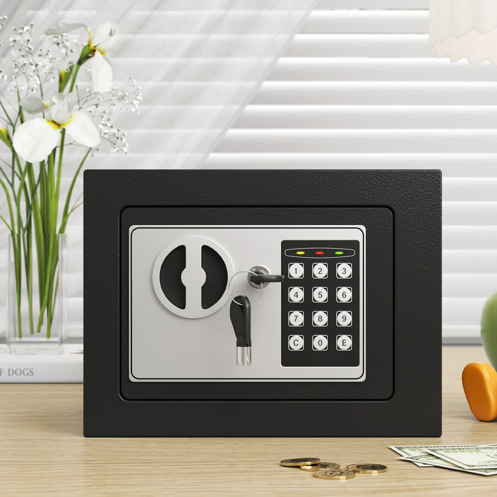 Passo digital eletrônico e chave de bloqueio de senha multi-escolha adequado para armazenamento de escritório em casa seguro