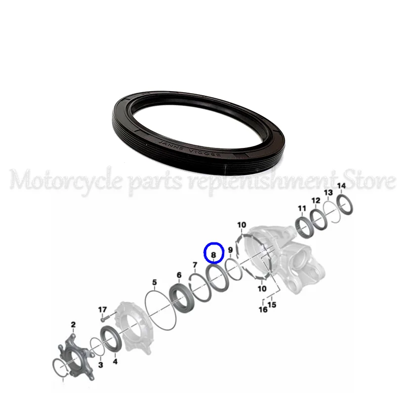 Right-angle transmission shaft seal For BMW K25 K26 K27 K28 K29 K40 K43 K44