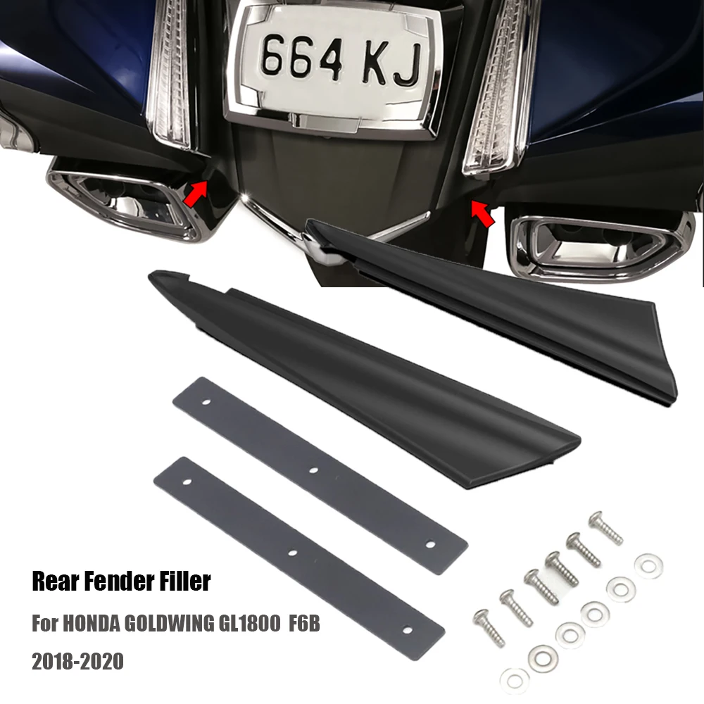 

For HONDA GL1800 GL 1800 F6B 2018 2019 2020 Rear Fender Filler Strips Rear fender baffle