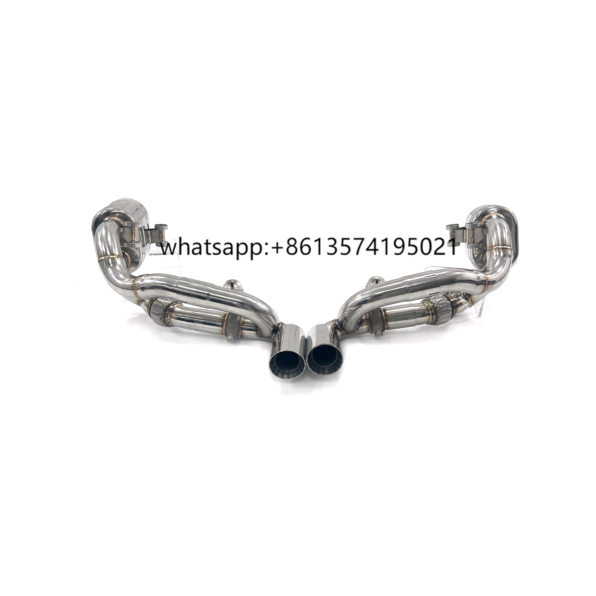

ING Exhaust System Stainless Steel Exhaust Catback for Porsche 911 991.1 Upgrade GT3 Auto Tuning Exhausted Pipes CAR ACCESSORIES