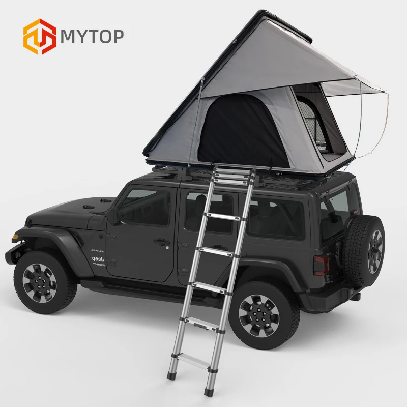 Great Headroom Quick Opening Waterproof Camping Folding Hardshell Rooftop Car Roof Top Tent