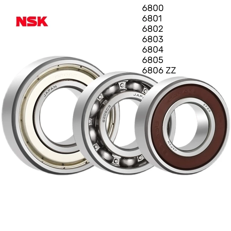 

2/5pcs 6800-6806 DDU ZZ 2RS Balls Bearing Bicycle Pivot Repair Parts Deep groove ball bearing High-speed 10*19*5 mm