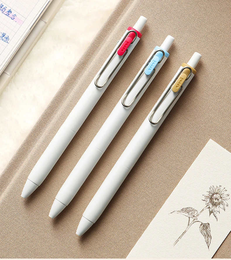 Mitsubishi UNI – stylo à Gel de couleur, édition limitée, Uniball One Press, séchage rapide, UMN-S/0.5mm, collection automne-hiver 0.38