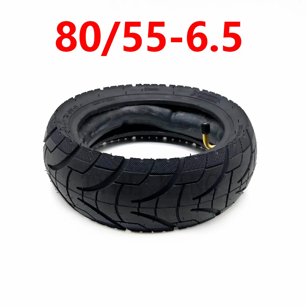 80/55-6.5 Inner and Outer Tyre for Electric Scooter 10 Inch Front and Rear Tire Pneumatic Wheel Replacement Parts