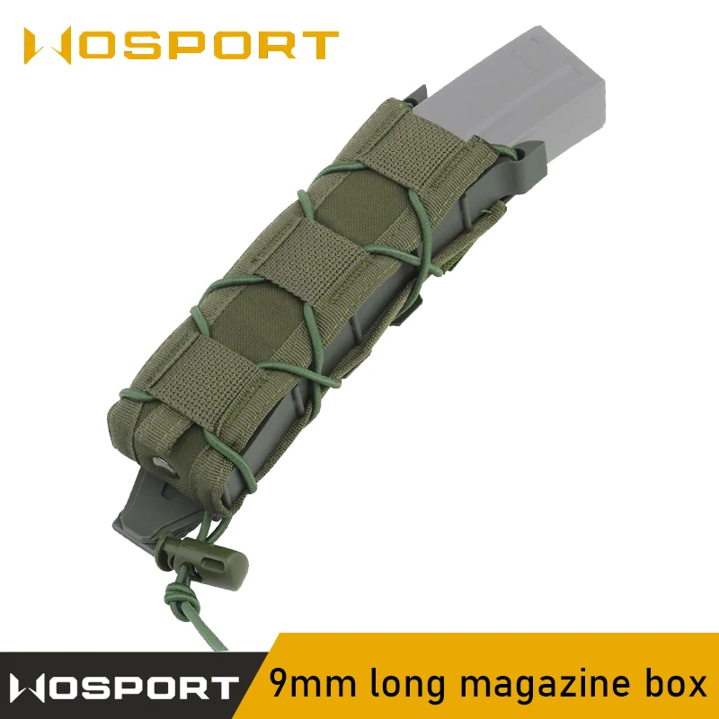 

Hunting magazine bag air gun shooting quick release cover multi-functional single magazine box 9mm long magazine box