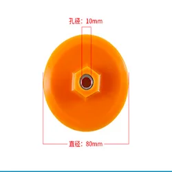 Mandris Angel Grinder, usado com diamante molhado, almofada macia para polimento, mármore, garnite, concreto, frete grátis, 10pcs, 80mm, 100mm