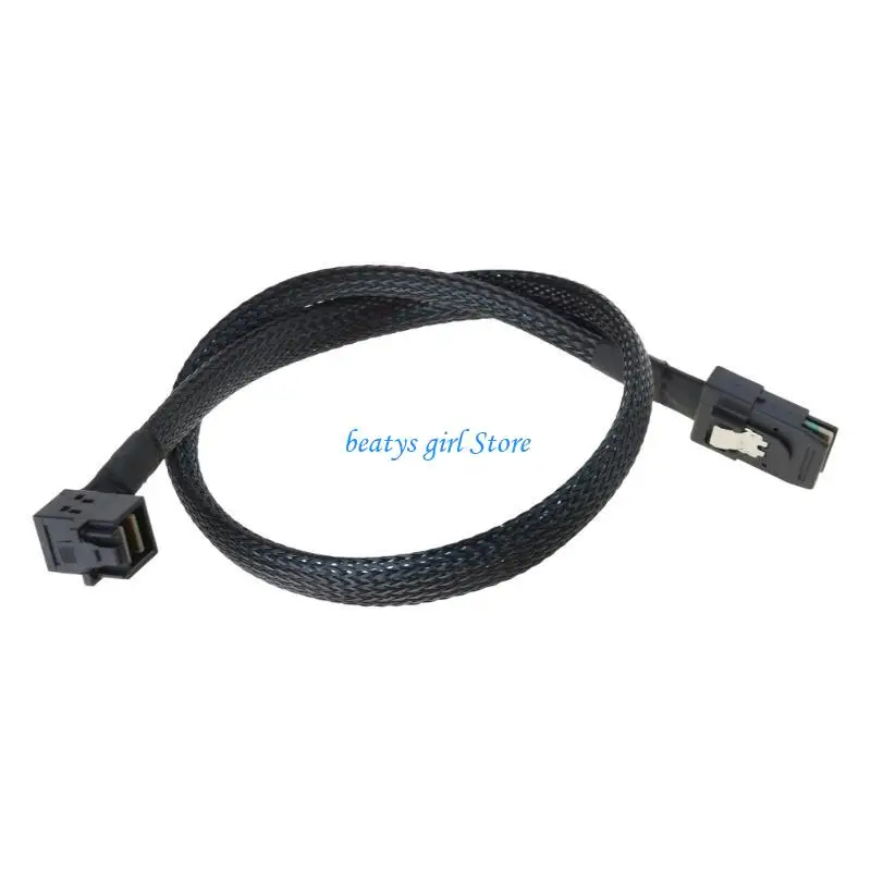 

C7AB SFF 8087 to 90 Degree MiniSAS 8643 Internal Coaxials Cable for Connection