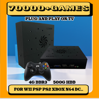 500GB X8 Retro Gaming Console Loaded 70000+ Games for Wii PS2 DC PSP GAMECUBE Plug-and-Play On TV Windows 11 Children's Gift