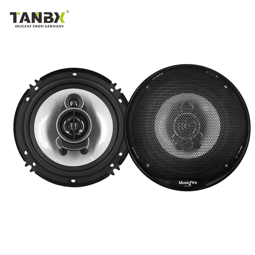 

Factory Wholesale Cheap Price 3 Way 12V 6.5 Inch Car Coaxial with Tweeter(MF-1643)(1pair speakers)