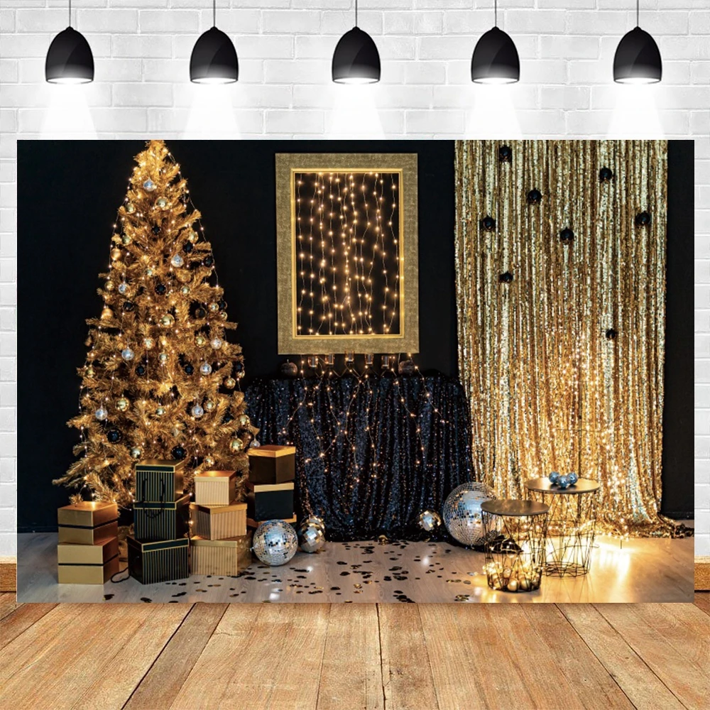크리스마스 배경 창 벽난로 반짝이 나무 선물, 아기 초상화 사진 배경, 파티 장식, 사진 스튜디오 포토콜