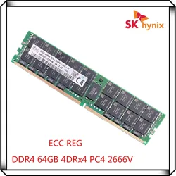 SK hynix DDR4 64GB 2666V 4DRx4 PC4 2666MHz ECC REG LRDIMM RAM Server memory 64G