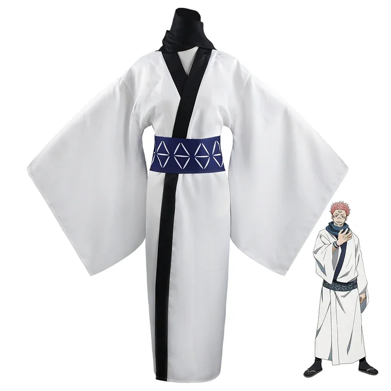 Itadori Yuji Cosplay Blu Nero Jujutsu Kaisen Costumi Uomini adulti Donne Abiti Giappone Halloween Anime Abbigliamento
