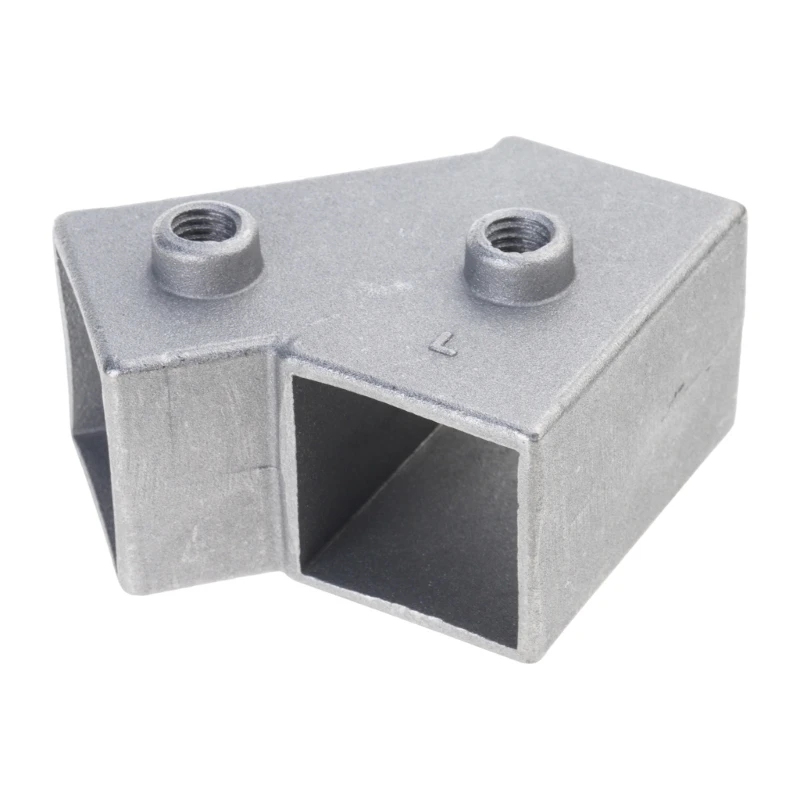 J2HB Square Tube Connector Connection Fastener Fixed Joint 3 Way Elbow Pipe Fitting