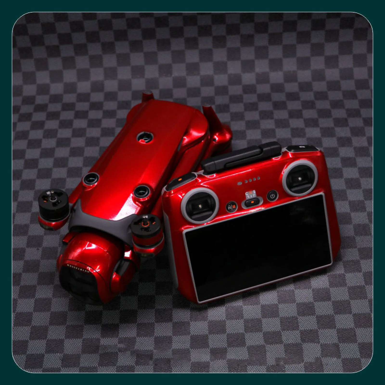 

Fluorescent Decorative Sticker Kit for DJI MAVIC 4 Proand RC 2 Controlle,Waterproof Skin Sticker Decal DIY Accessory