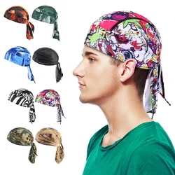 The beanie cap on a bicycle Bandana, a cotton biker hat, could be adjusted lightly by the head scarf of a headscarf bonés