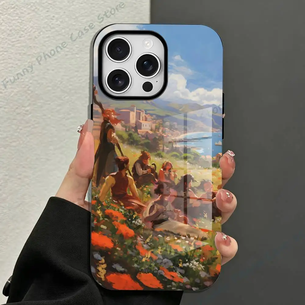 Percy Grog Scanlan Keyleth Frosted Soft For Phone Case For Iphone 11,12,13,14,15,16,17 Pro Max XS Wireless Charge Magnetic Cover