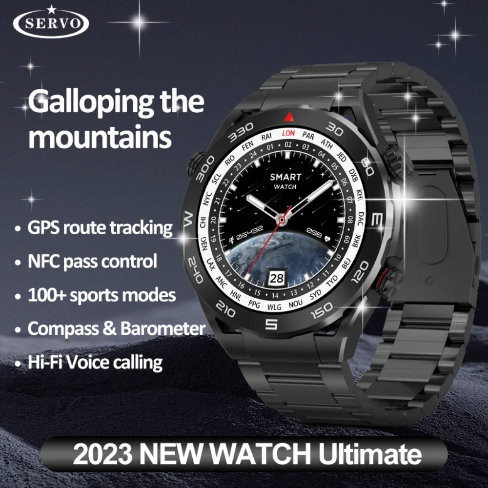 

Smartwatch - NFC. Wireless Charging Bluetooth Call GPS. IP68 Waterproof Fitness Tracker APP Video. Heart Rate Monitoring News