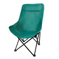 Folding Moon Chair Fishing Mountaineering Chair Aluminum Chair Outdoor Universal Size High Quality