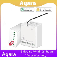 Original Aqara two-way Control Module Relay Switch Controller Zigbee Smart Timer Channels work with Xiaomi Mi Home Homekit APP