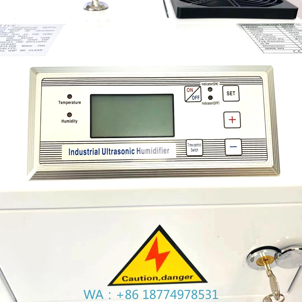 Mushroom Greenhouse Agriculture Ultrasonic Industrial Humidifier42KG Customized High Capacity