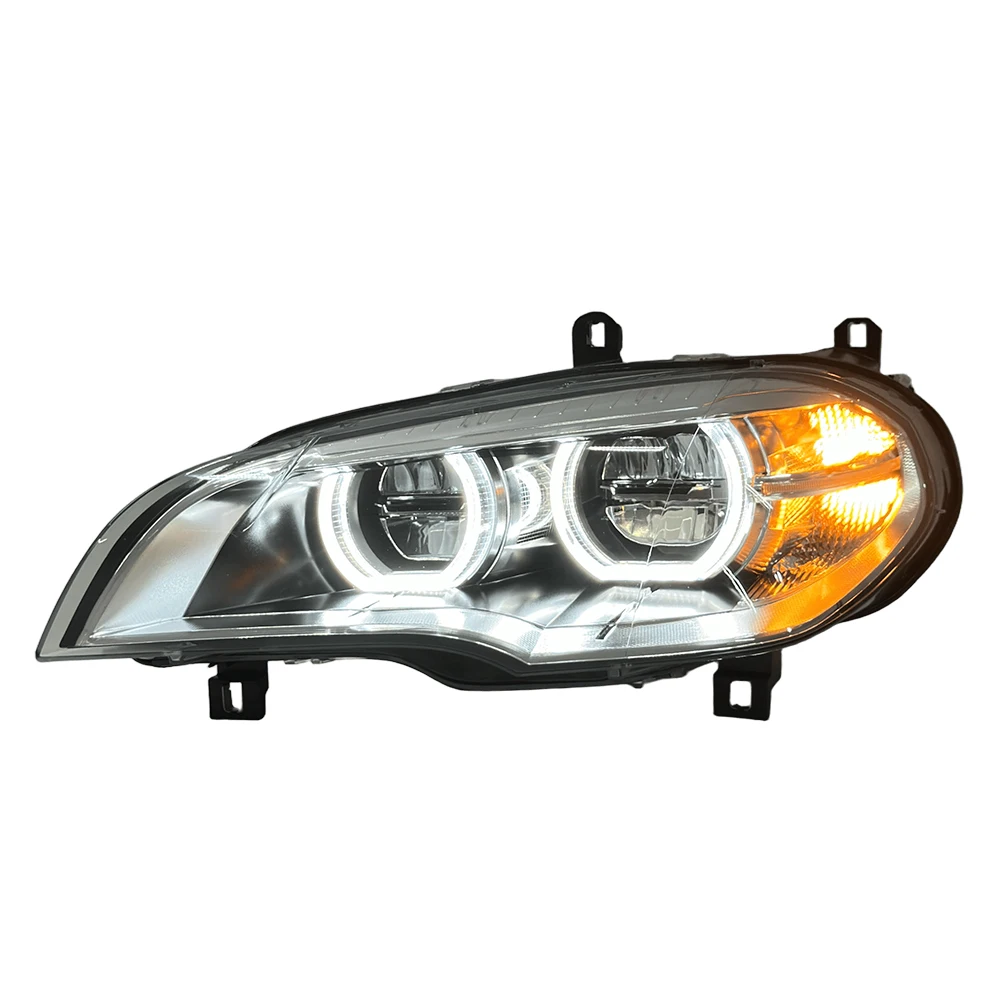 

Комплект из 2 светодиодных фар для BMW X5 E70 2007-2013, тюнинг-фары, Plug and Play, запчасти для тюнинга автомобиля