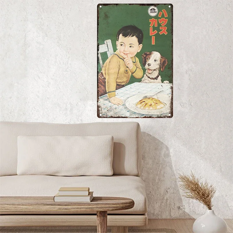 Japanese Style Kirin Beer  Vintage  Metal Signs Poster Plaque Retro countryside Wall Plates For Pub Bar Home Gift Decor