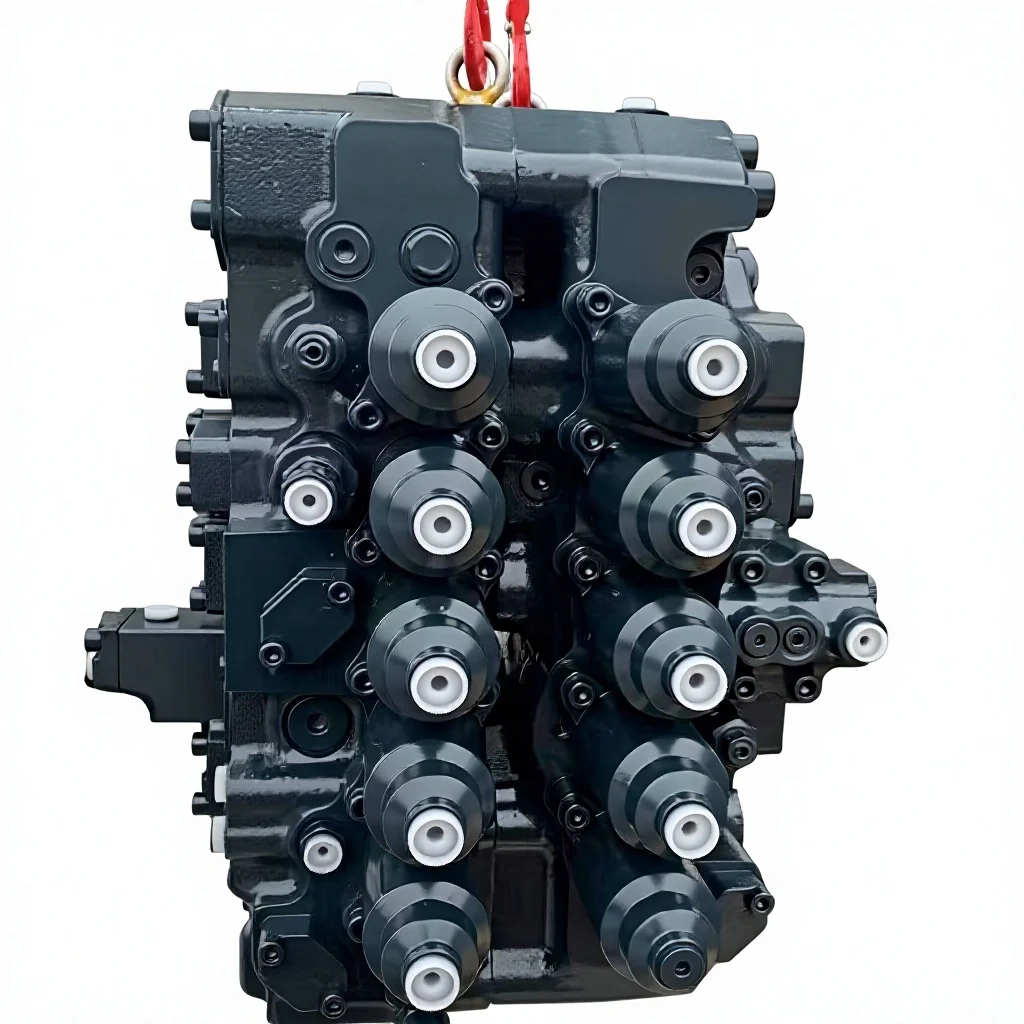 R485 Control Valve 31QB-16110 Hydraulic Distribution Valve Enhances Lifting Control Precision For Hyundai R485 Excavator
