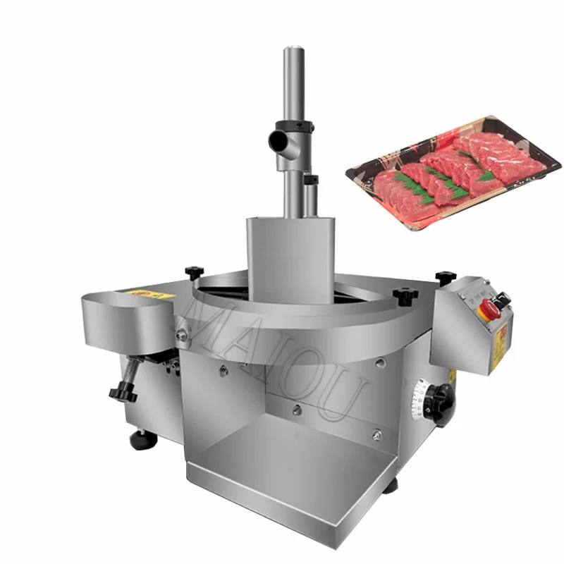 

High Quality Meat Strip Cutter Fresh Beef Jerky Slicer Flake Pork Meat Cutting Slicing Machine