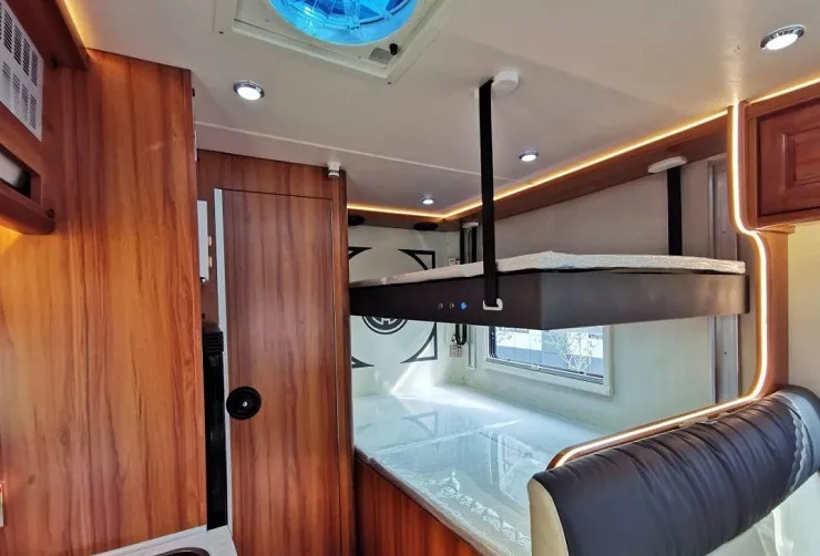 Custom-Built RV Lifting Bed Mechanism Aluminum Alloy Material for Vehicle Home Improvement