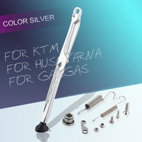 Подножка Для Мотоцикла KTM С Пружинным Комплектом Для Моделей 150 250 300 350 TE FE FX TX EC EX, Алюминий + АБС-пластик