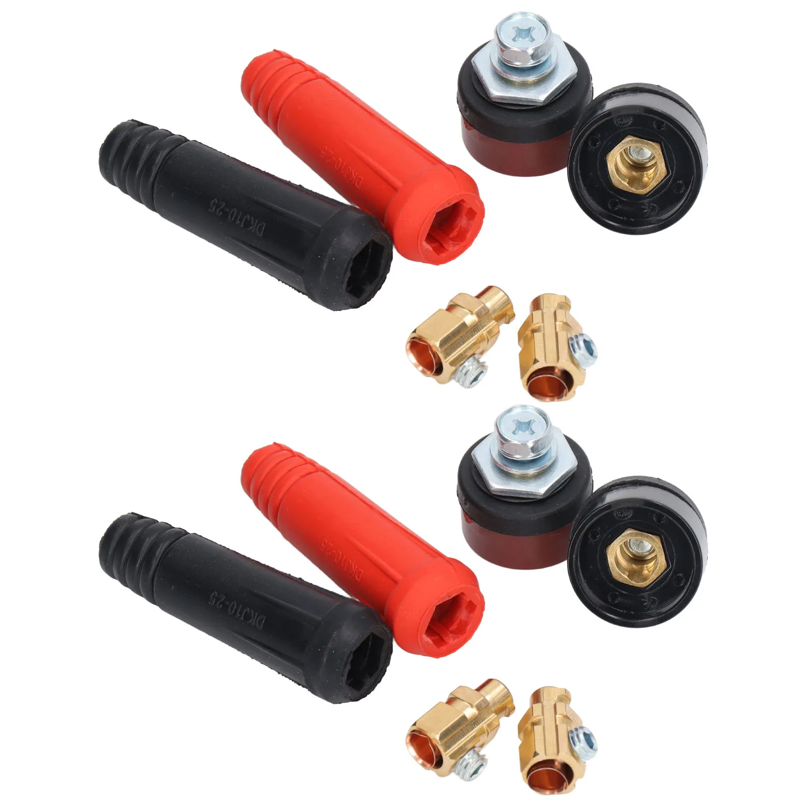 Conector de Panel de Cable de soldadura, Kit de enchufe de ajuste rápido para fuente de alimentación, Conector de Cable de soldadura