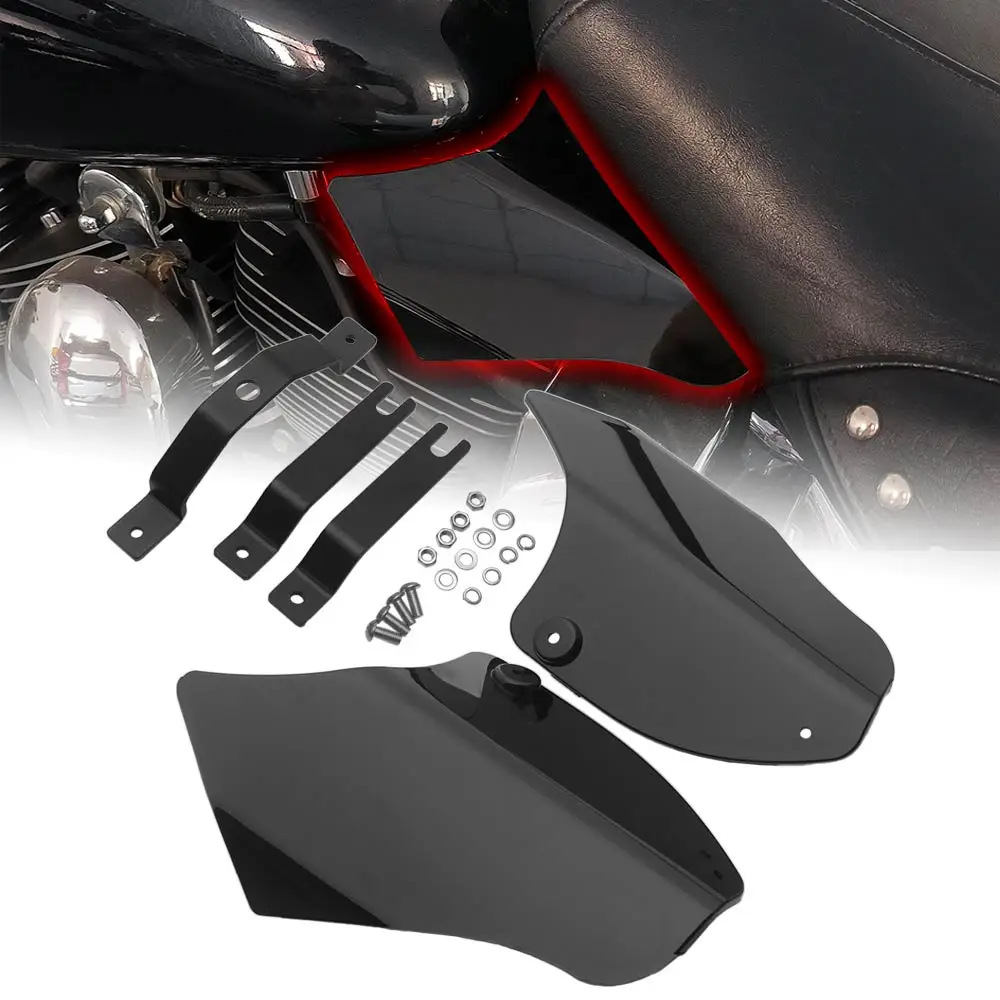 

Защитный кожух/дефлектор двигателя мотоцикла для Harley Softail Fat Boy Heritage Springer Slim 2000-2017, панель дефлектора воздуха
