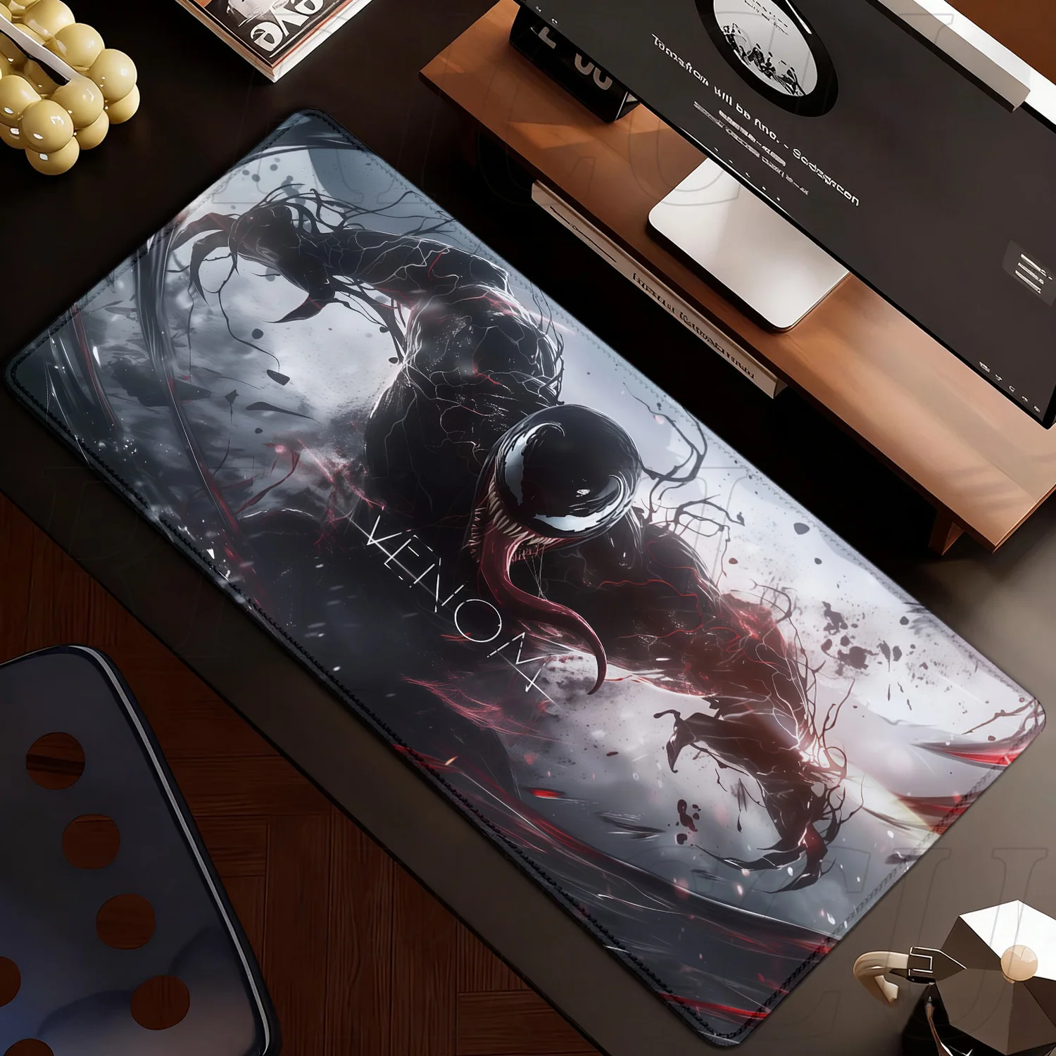 

XXL 30x60cm Marvel Large Mouse Pad Venom Computer Game PC Accessories expand Desk Mat Laptop Non Slip Printing Keyboard MousePad
