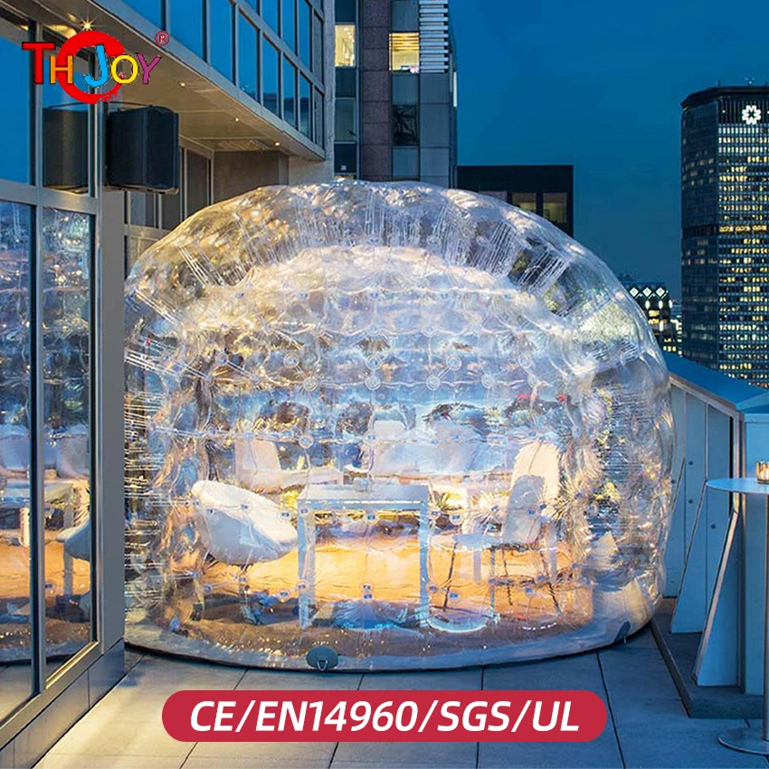 6m inflatable event dome igloo inflatable transparent clear bubble tent,inflatable geodesic domes,inflatable clear bubble tent