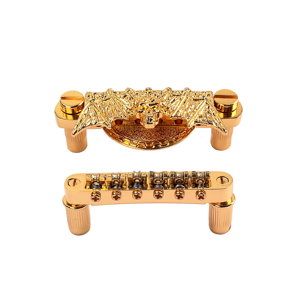 

Replacement Parts Set Gold Finish For Style Durable Metal Construction Polished Reflective Surface Lightweight Guitar Saddle