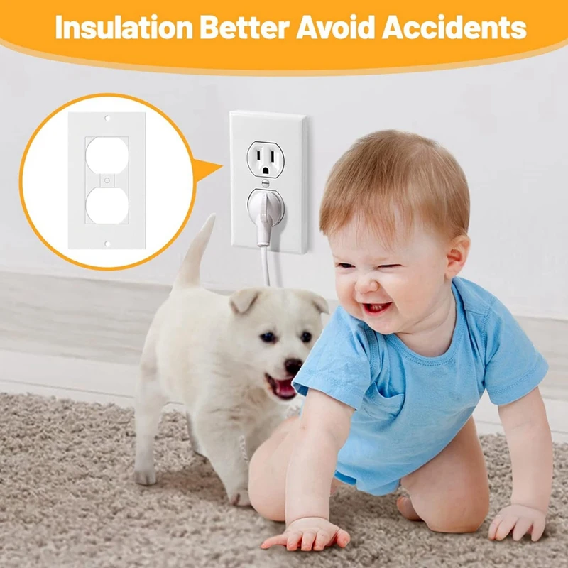 Almofadas de isolamento de saída elétrica, Seladores, Junta de espuma EVA para parede, Tampa do soquete do interruptor, durável, 100pcs