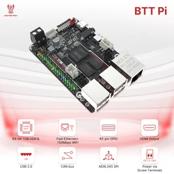 BIGTREETECH BTT PI V1.2 Board 64 Bit Quad Core Cortex-A53 ARM VS Raspberry PI Orange PI PI4B+CB1 Upgrade For Klipper 3D Printer