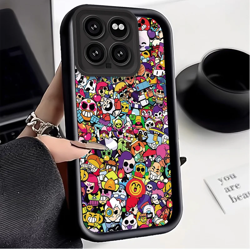 Game B-Brawls S-Stars Soft Case For Xiaomi Mi 14 13 12 11 Lite 5G 13T 12T 11T 14T 15T Pro Poco X7 X6 X5 X3 F6 F5 NFC M6 4G Cover
