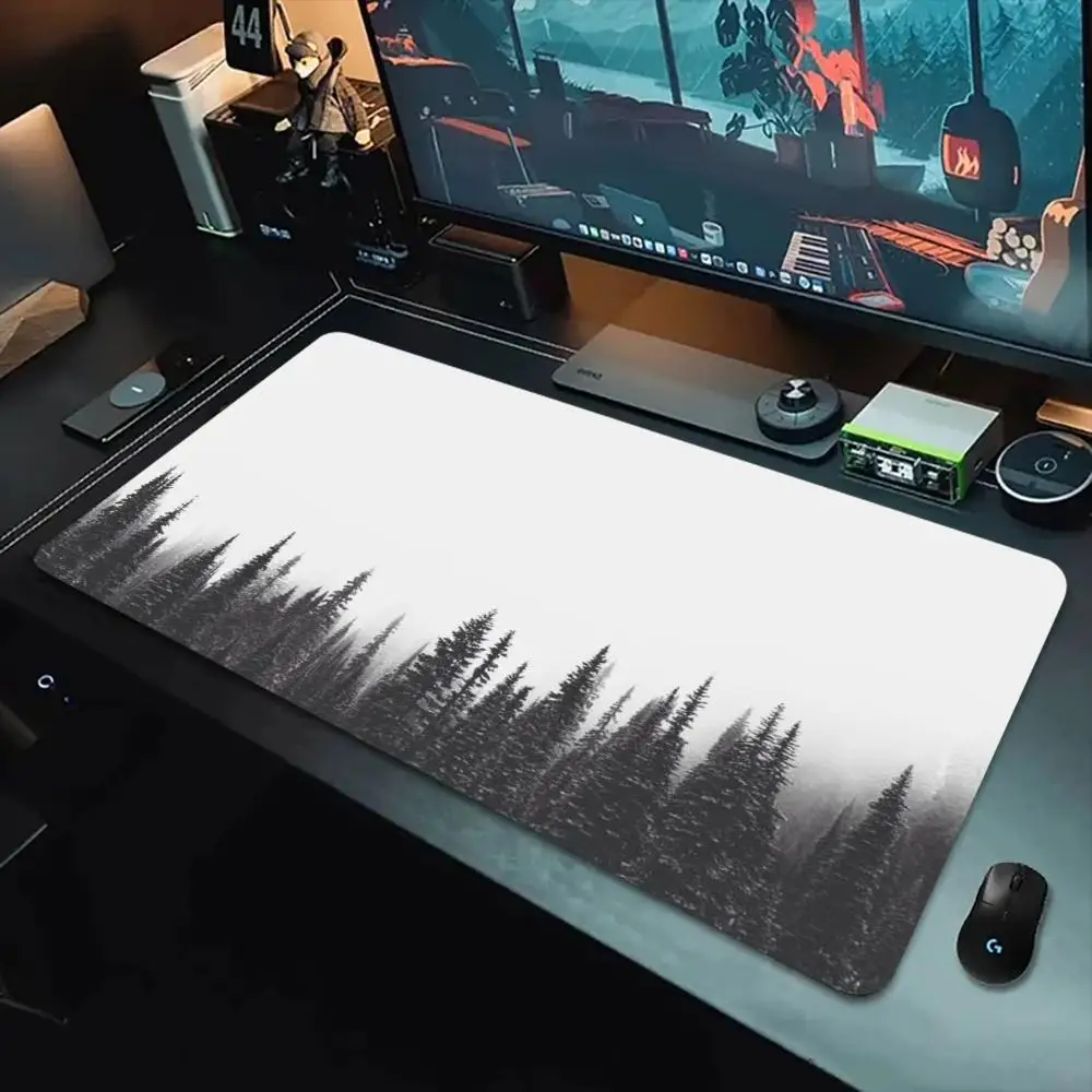 

Urban Forest Mouse Pad Mouse Pads For Desk, Gaming Mouse Pad, with Stitched Edges and Non-Slip Rubber Base