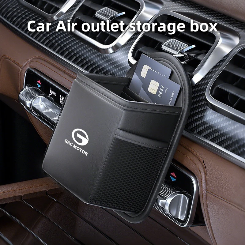 Caja organizadora universal para colgar en la rejilla de ventilación del coche, para Trumpchi GS3 GS4 GS5 GS8 GA3 GA4 GA5 GA6 GA8 GM6 GM8 M8 M6