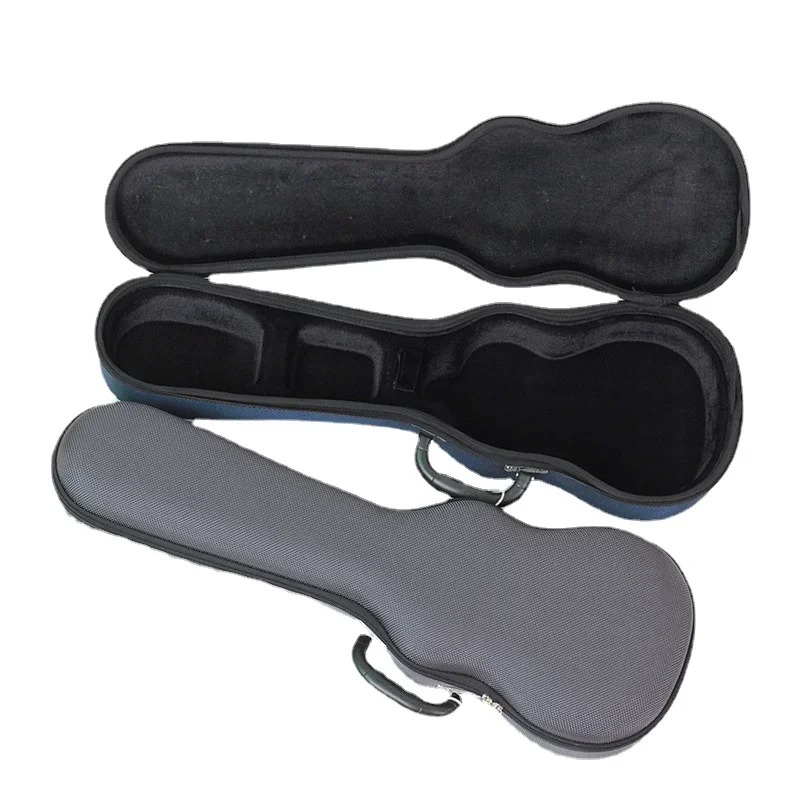 Ukulele Hard Box Case Bag light Weight Soprano Concert Tenor 21 23 24 26 Inch Ukelele Gray Red Blue Mini Guitar Accessories Gig