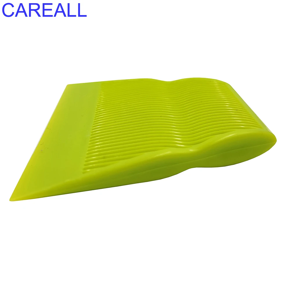 CAREALL – raclette trapézoïdale souple et dure, accessoires de voiture, outil de nettoyage de teinte de fenêtre, essuie-glace d'application de Film en Fiber de carbone