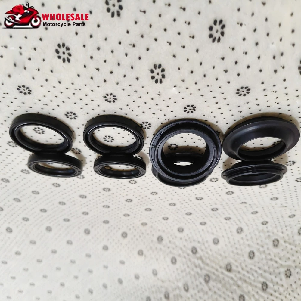 

2pc/4pc/8/16pc 43x55x9.5/10.5 43 55 Front Fork Dust Oil Seal For HONDA CB125 CB125R CB125RR CR125 CR125RR UPSIDE DOWN CB CR 125