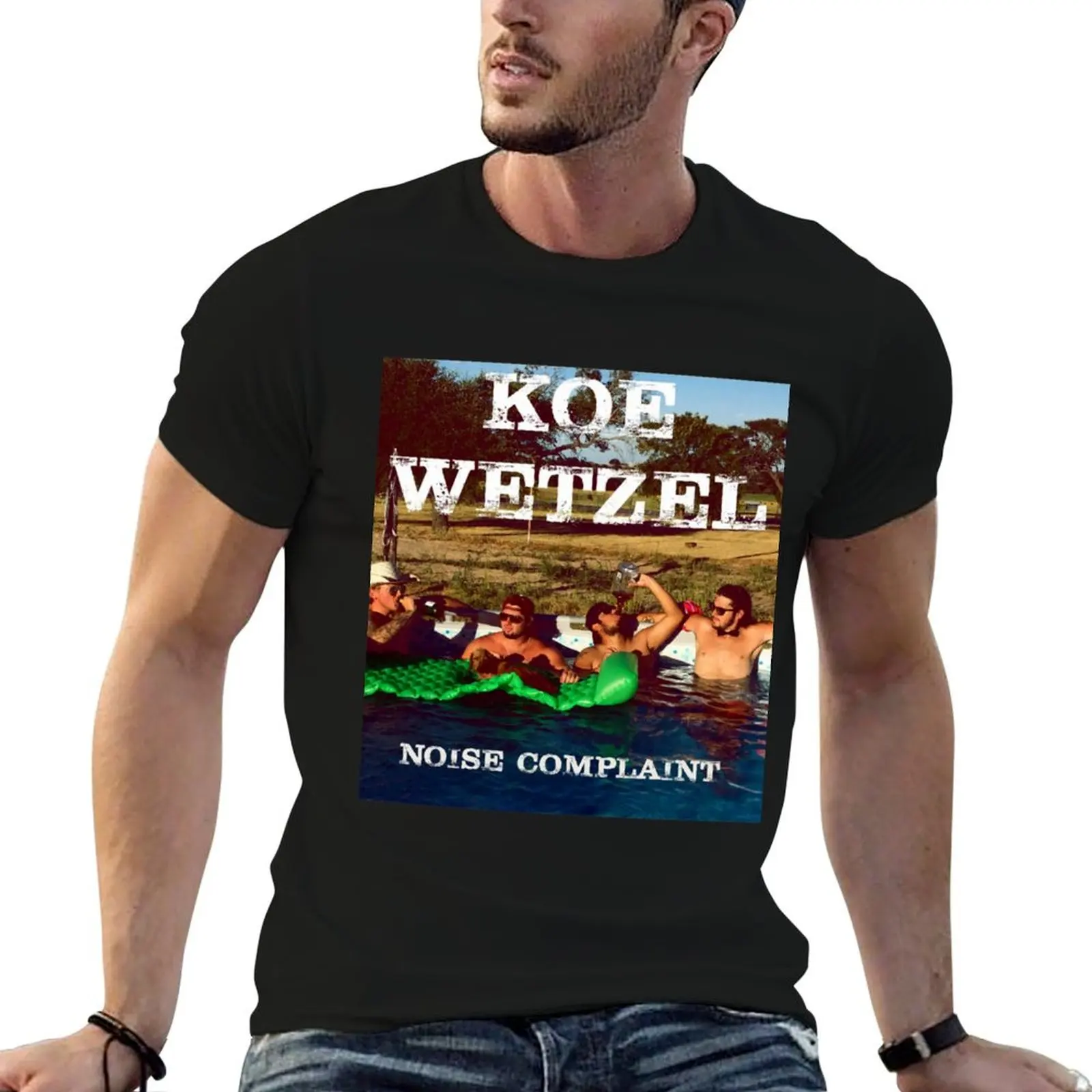Camiseta together koe wetzel para hombre, camisetas para hombre, camiseta de algodón para hombre, camiseta de marca de lujo 100% algodón