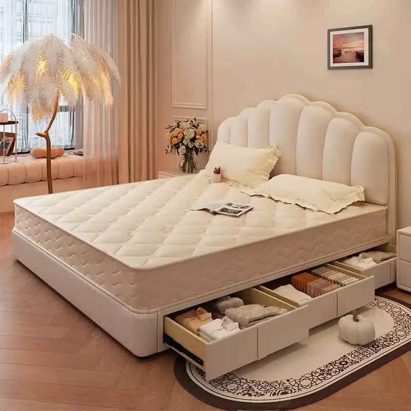 

Simple Single Bed Luxury Double Modern Headboards Full Children Bedroom Bed Design Sleeping Letto Matrimoniale Unique Furniture