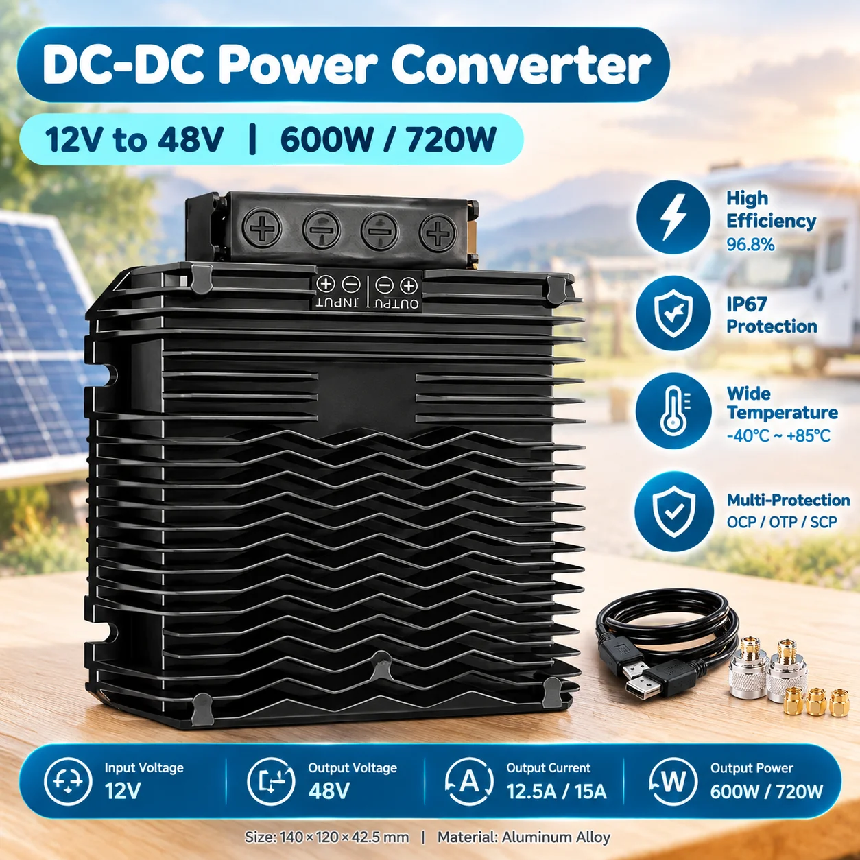 Renewable Energy Yes Please - 48V Output DC DC Boost Converter