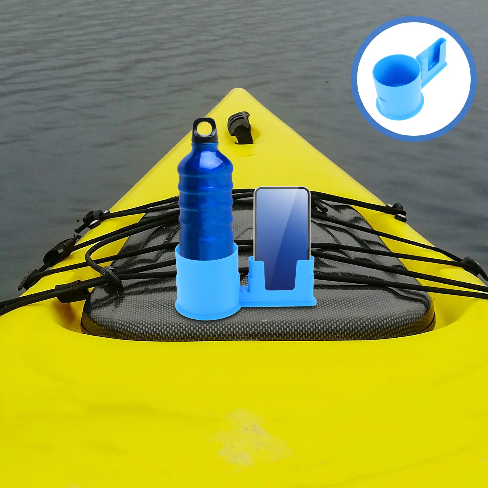 

1pc Kayak Cup Holder Plastic Paddle Board Accessories Drink Bottle Mount For Boat Phone Storage Beverage Rack Water Adventures